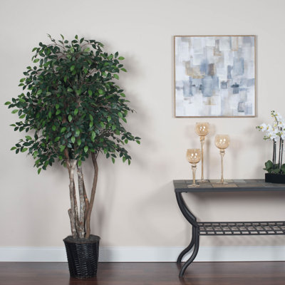 Mini-ficus artificiel extra complet
