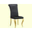 Chaises de salle à manger en similicuir, chaises d'appoint sans accoudoirs, chaise de salle à manger rembourrée, chaise de salle à manger, chaise de cuisine-356855867-373396034-373396035