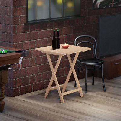 Table pliante Koster au fini naturel