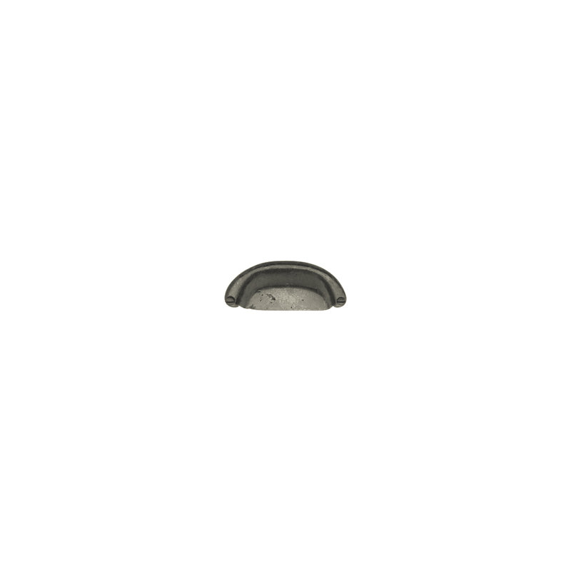 Cup / Bin Pull, Silicon Bronze Dark Lustre
