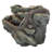 Staggered Rock Canyon Cascading Fountain with LED Lights