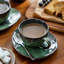 Stoneware Cappuccino Cup and Saucer-1161084191