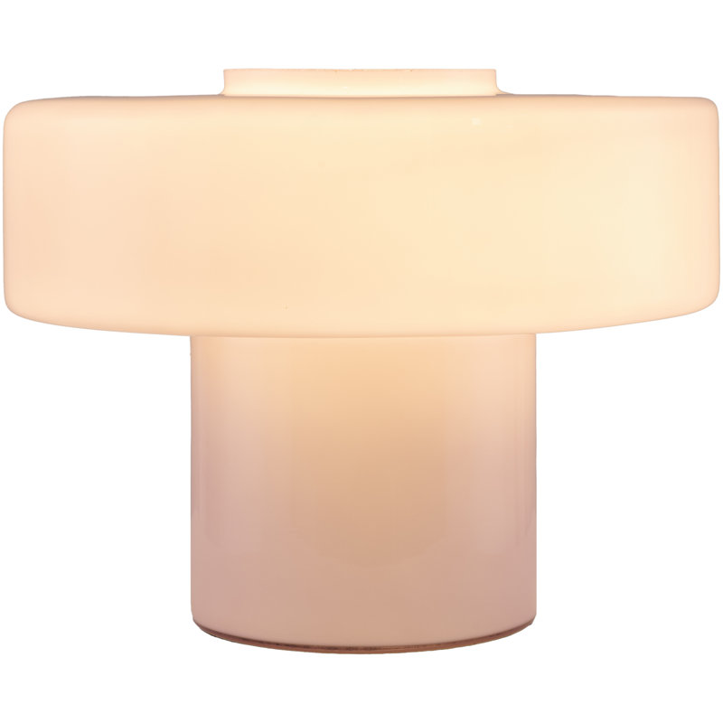 Lampe de table Luelsot Rainville, Mauve clair