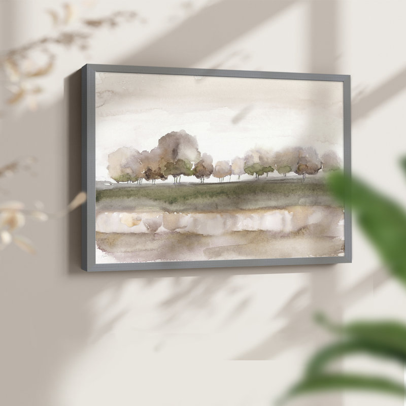 Printemps doux et doux - reproduction encadrée, Gris, H 16 po x l 20 po