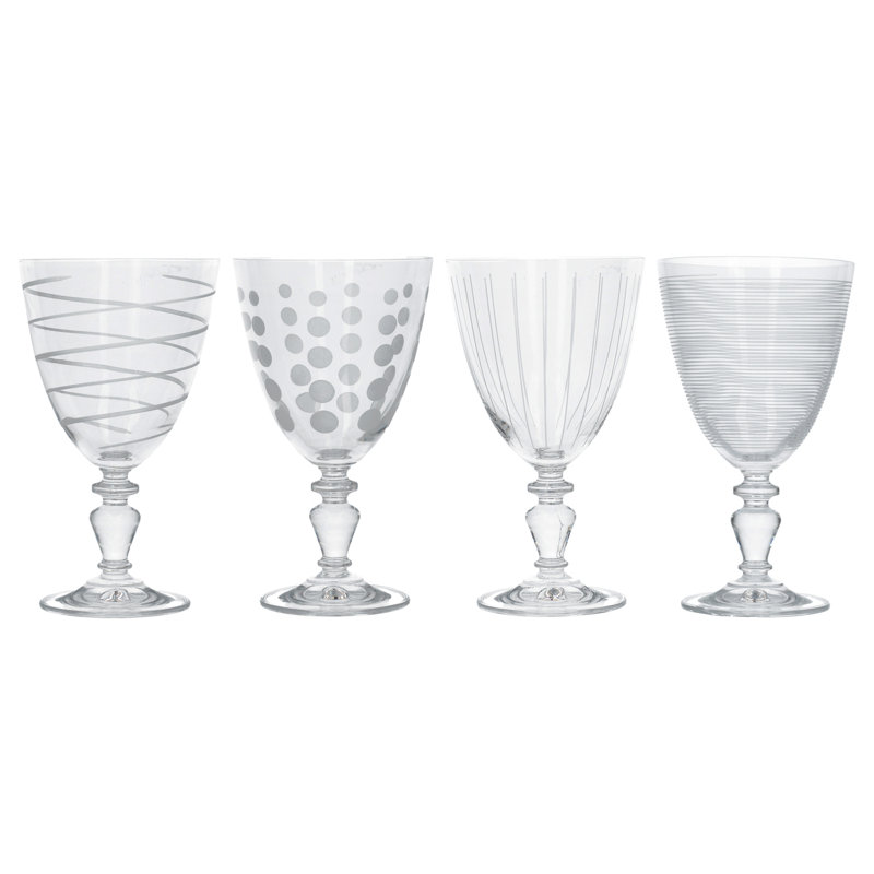 Mikasa Cheers Pack Of 4 Glass Goblets