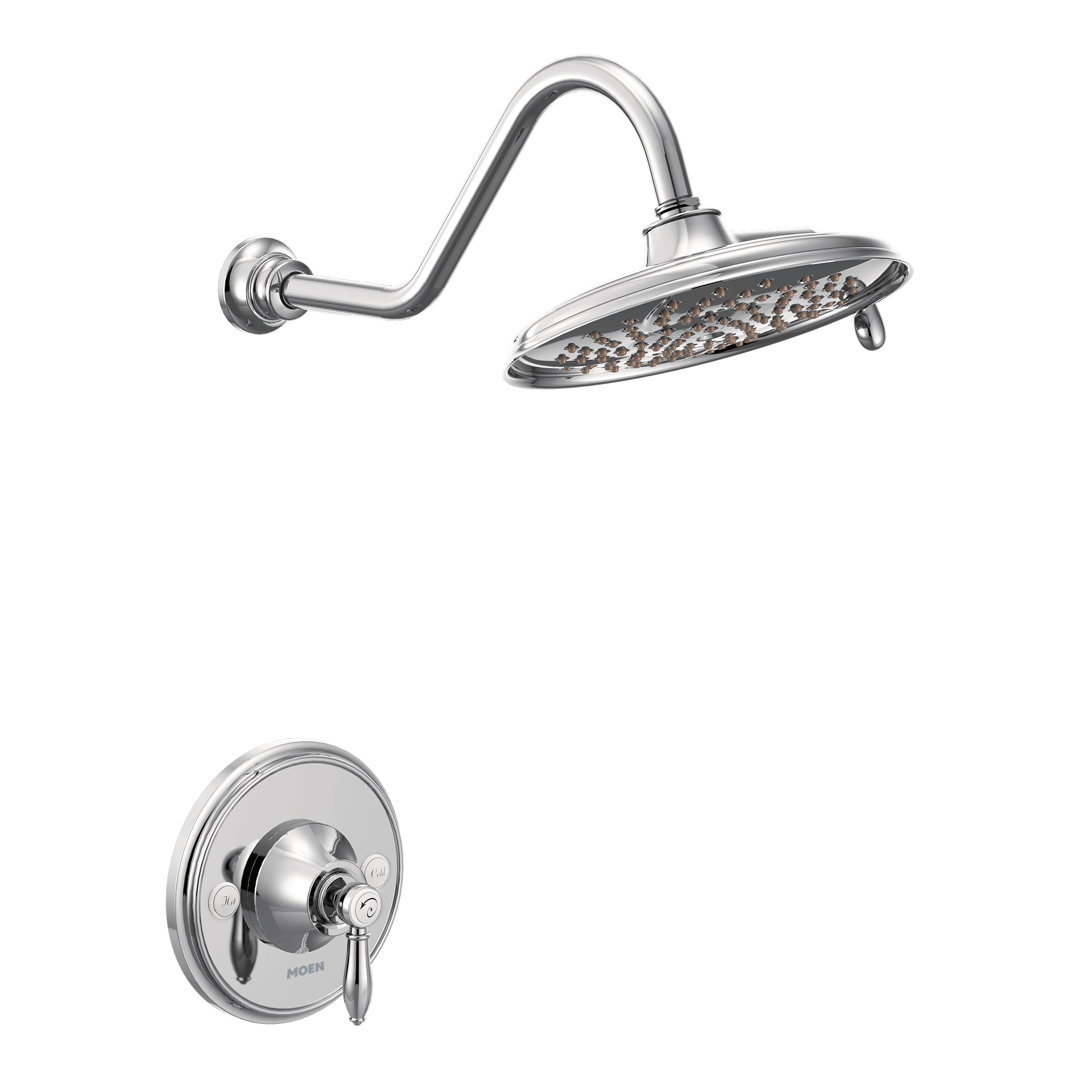 Moen Weymouth Eco-Performance Posi-Temp Shower Trim Kit, Valve Required Moen
