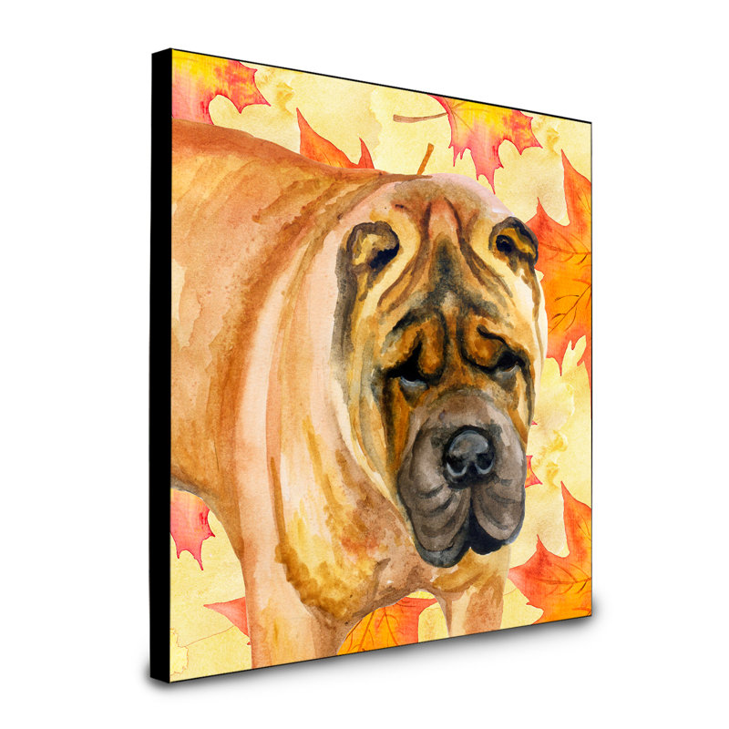 Panneau mural d’art Cannes, Shar Pei