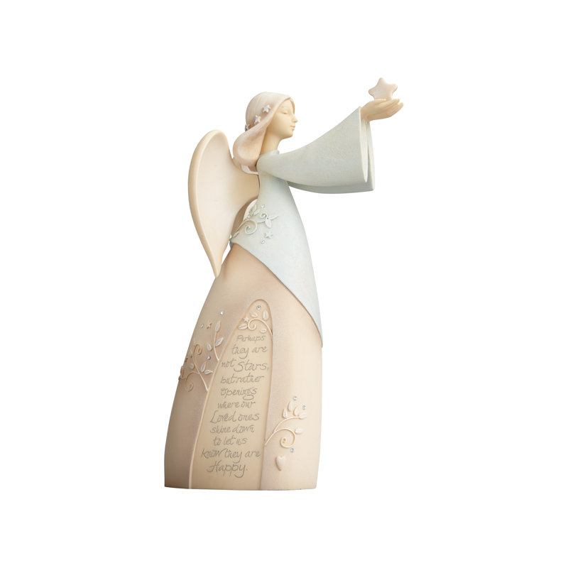Enesco Foundations Loved Ones Stars Bereavement Angel Figurine 9 Inch