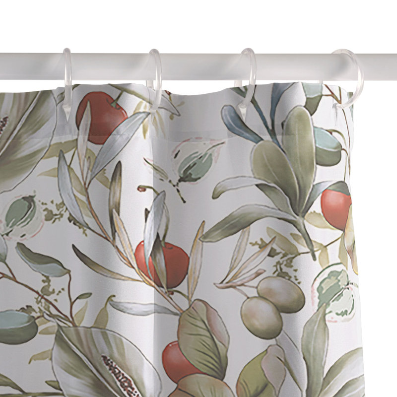 Rideau de douche Marta Barragan Camarasa, Green Floral 34