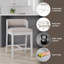 Tabouret de comptoir 26 po Halfeti