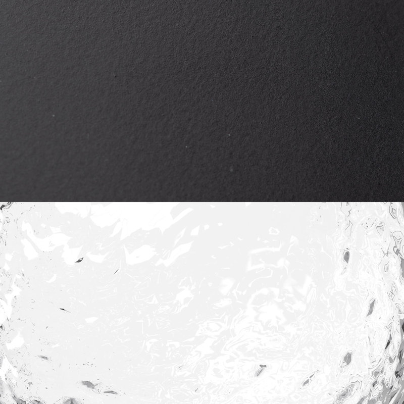 Lustre sphérique à 4 lumières Harmony, Noir mat, Transparent