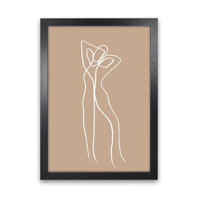 Tangled Lines Female 2 by Planeta444 - Print