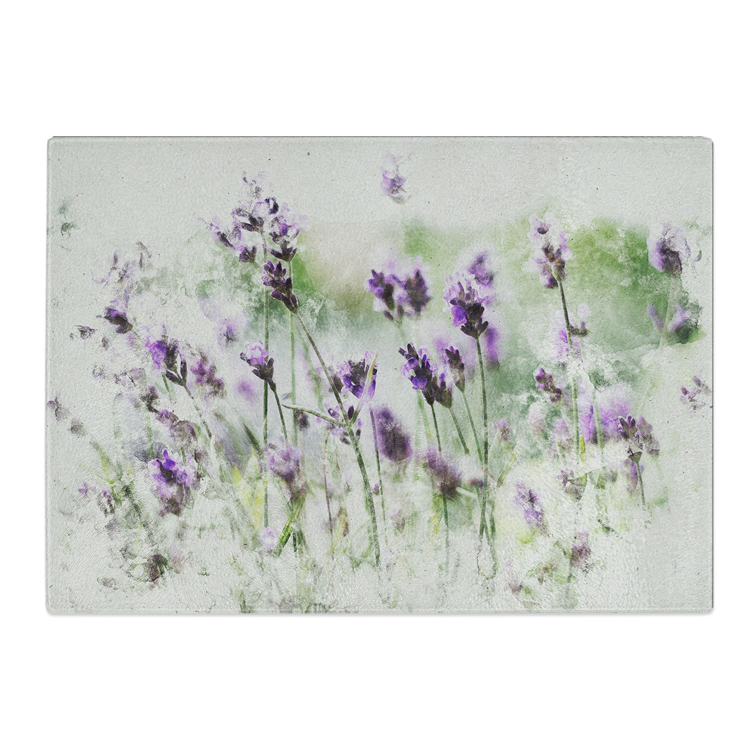 Lavender Vol.1 Watercolour Chopping Board