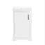 Meuble-lavabo de 20 po avec lavabo, armoire de salle de bain avec porte à fermeture douce, support de rangement et tablette réglable-107087897