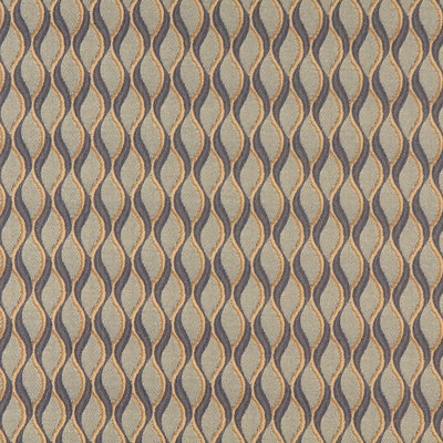 Tissu rayé ondulé