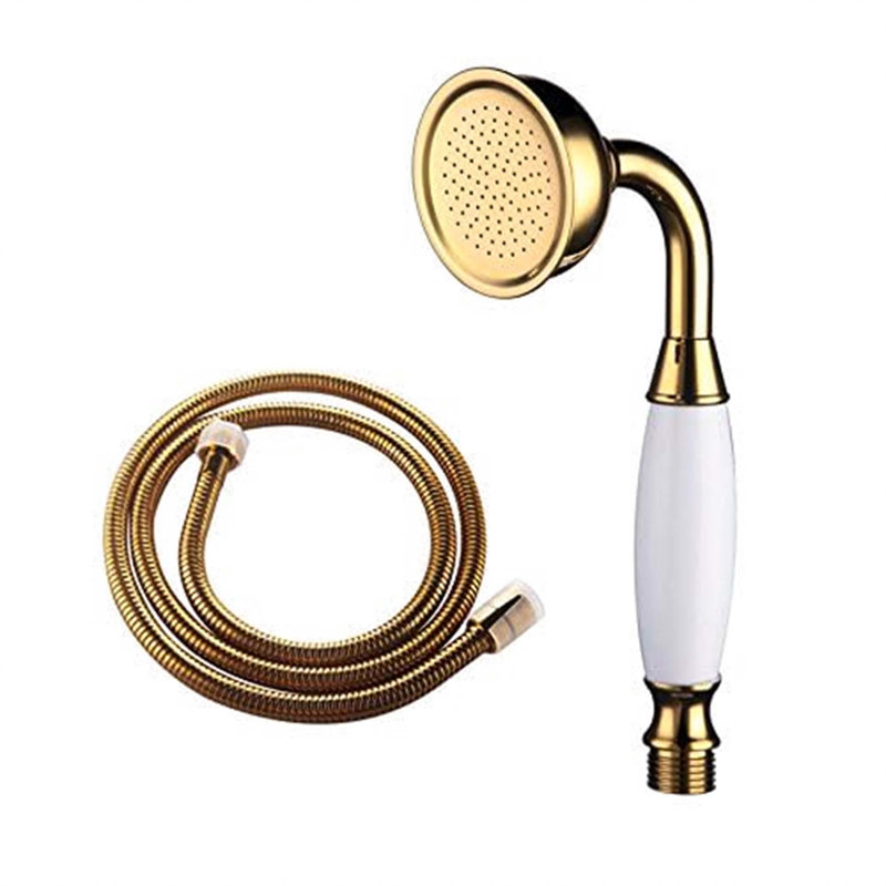 Rain Handheld Shower Head, Gold