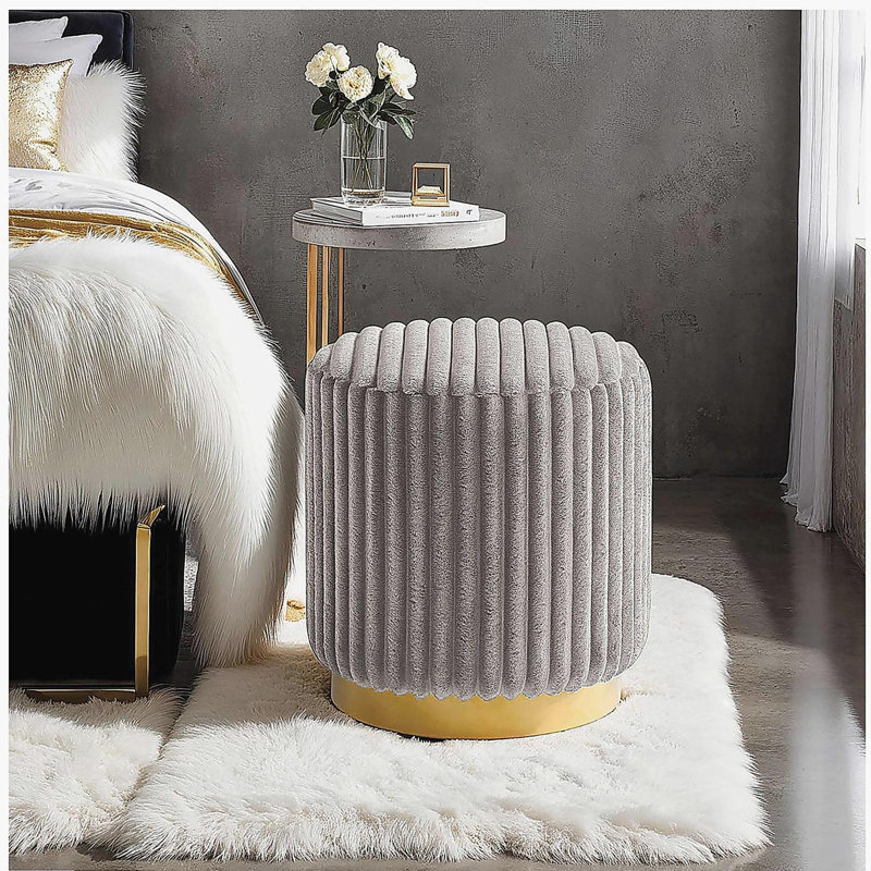 Finition grise de style contemporain 1pc, Gris