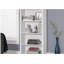 Étagère à 5 niveaux avec tablettes réglables et finition aspect bois pour le bureau ou la chambre à coucher-823111962