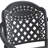 5-Piece Set Of Cast Aluminum Patio Furniture With  Cushions,Chair-640651441-640651430
