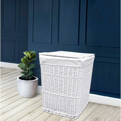 Wicker Laundry Basket