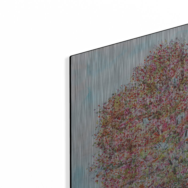  «The Giving Tree» par Kamdon Kreations, art mural en métal, 24 po x 24 po, H 24 po x l 24 po