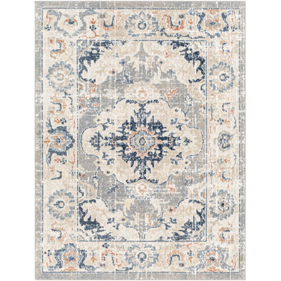 Kenn Washable Oriental Indoor Rug