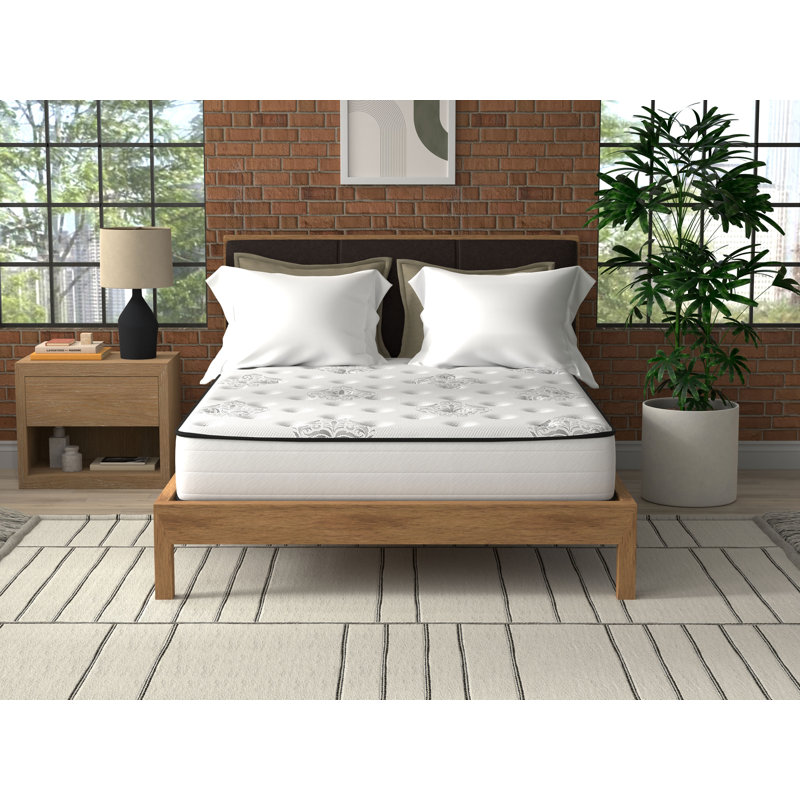 Matelas hybride moyen 9 po Wayfair Sleep, Twin, 9"