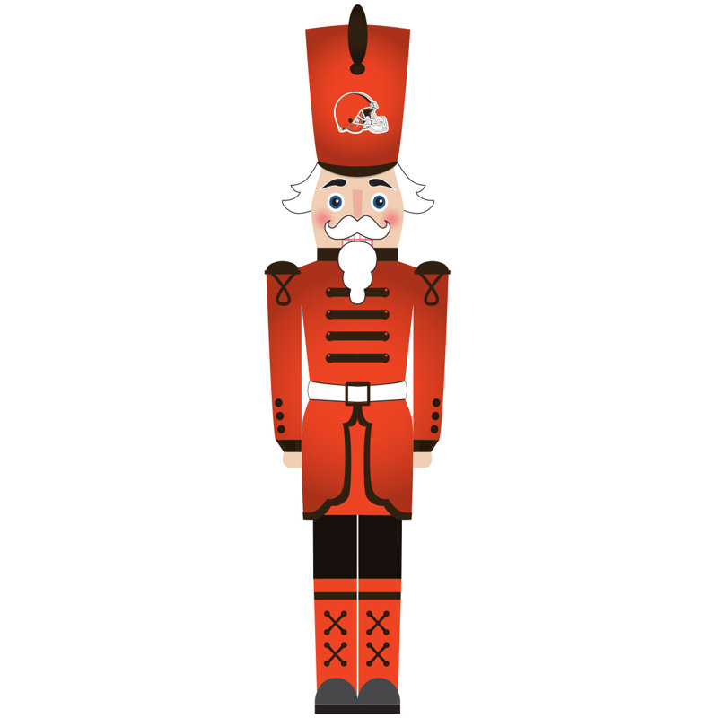 Cleveland Browns 46" Nutcracker Leaner