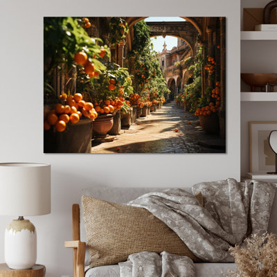 Koleigh, Séville, orange, arbres sur toile