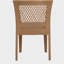 Ensemble de salle à manger 7 pièces pour 6 personnes, table rectangulaire avec plateau et chaises en bois d'acacia, grand ensemble de meubles modernes de 72 po pour patio, terrasse, cour arrière, porche, teck et brun clair