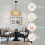 Lustre en rotin