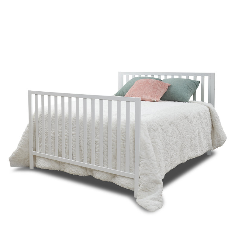 Lit de bébé convertible Sorelle Essex Euro 4-en-1, Blanc