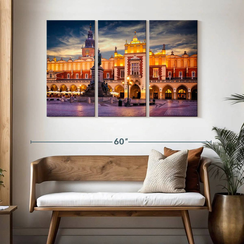Pavillon Krakow, H 32 po x l 50 po