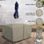 Housse pour ensemble de table et chaises d'extérieur carrée avec trou pour parasol-338565193-338565204