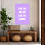 «Take The Ris Quote», impression d'art moderne minimaliste abstrait lavande-129899671