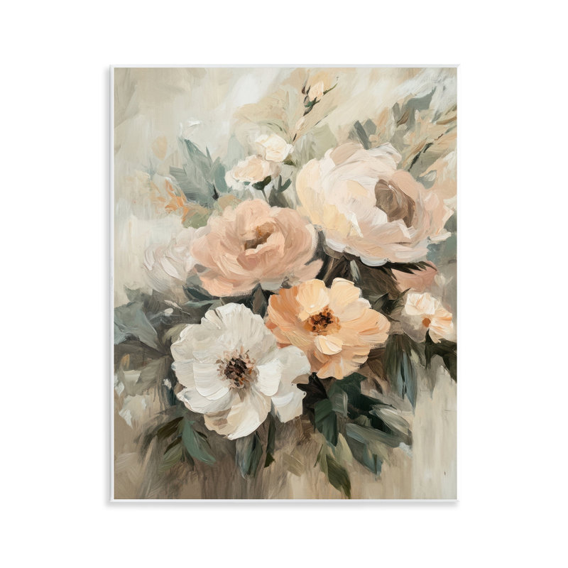  "Bouquet de printemps brossé" par Petal Prints Design
