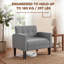 Upholstered Armchair-1402647785