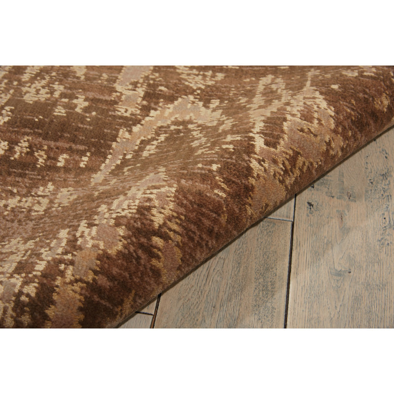 Huckle Wool Ikat Indoor Rug, Rectangle 7'9" x 9'9"