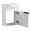 Meuble-lavabo mural 16 po avec lavabo-128484777
