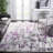 Jeter Abstract Gray/Purple Area Rug-2067937479