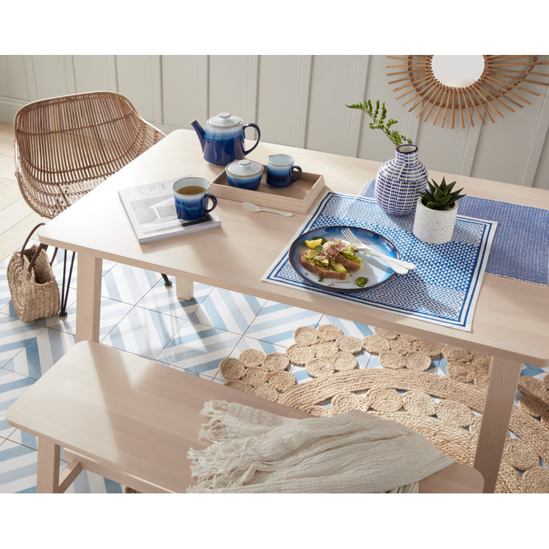 Denby Blue Haze Coupe Dinner Plates