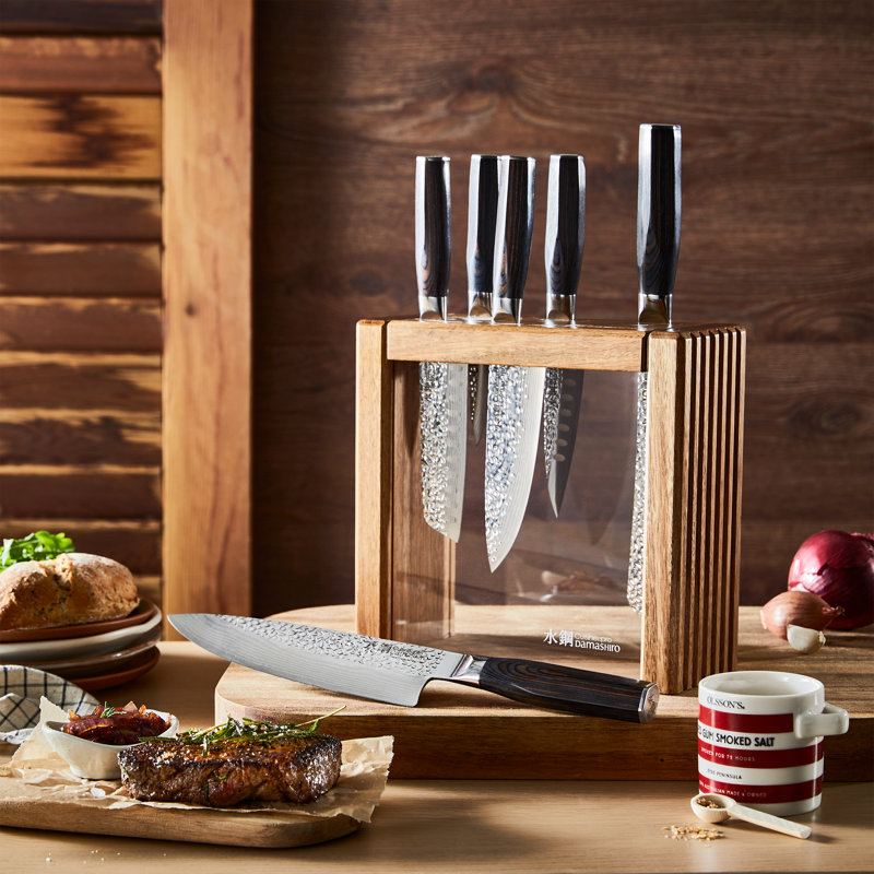 Cuisine::pro® Damashiro EMPEROR® 7-Piece Makoto Knife Block
