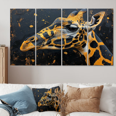 Eduarda - Ensemble d'impressions murales girafes