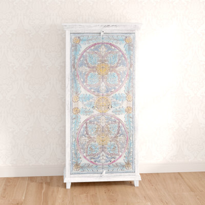 Amabel 2 Door Solid Wood Wardrobe