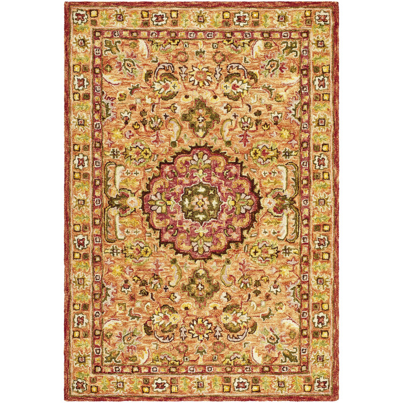 Grenard Hand Tufted Area Rug, Rectangle 8' x 10'