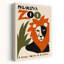 «Philadelphia Zoo Lion», impression moderne audacieuse de lion, art mural-133612885