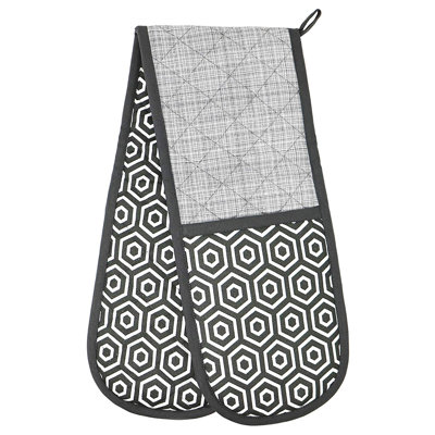 Clay Roberts Geometric Cotton Oven Mitt