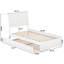 Lit plateforme en bois massif Lamayia avec pied de lit et lit gigogne-1034078369-1034078368