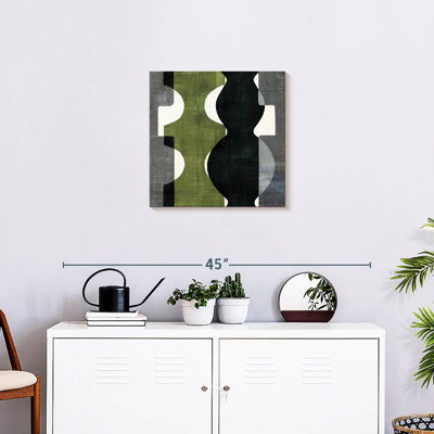 Déco géométrique Avery avec vert