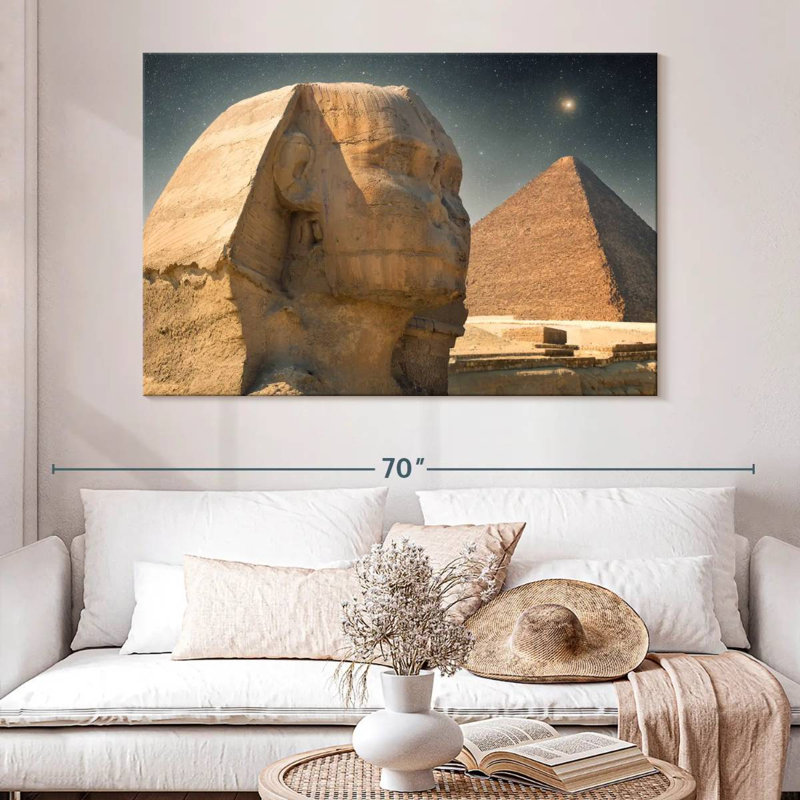 Adella Sphinx, 34" H x 51" W